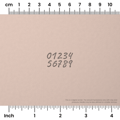Caveat | Number Stamp Sets - Ceramind® Tools