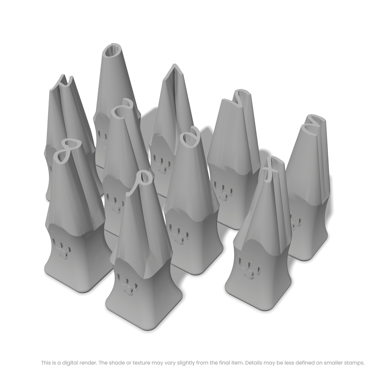 Caveat | Number Stamp Sets - Ceramind® Tools
