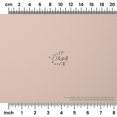 Caveat | Symbol Stamp Sets - Ceramind® Tools