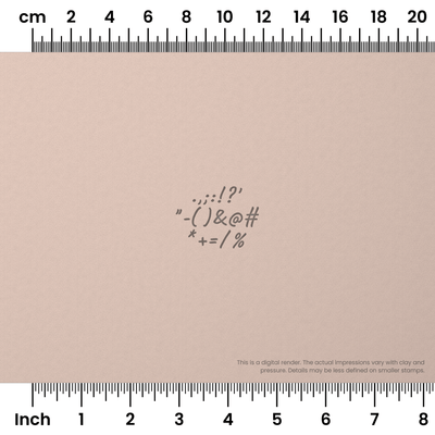 Caveat | Symbol Stamp Sets - Ceramind® Tools