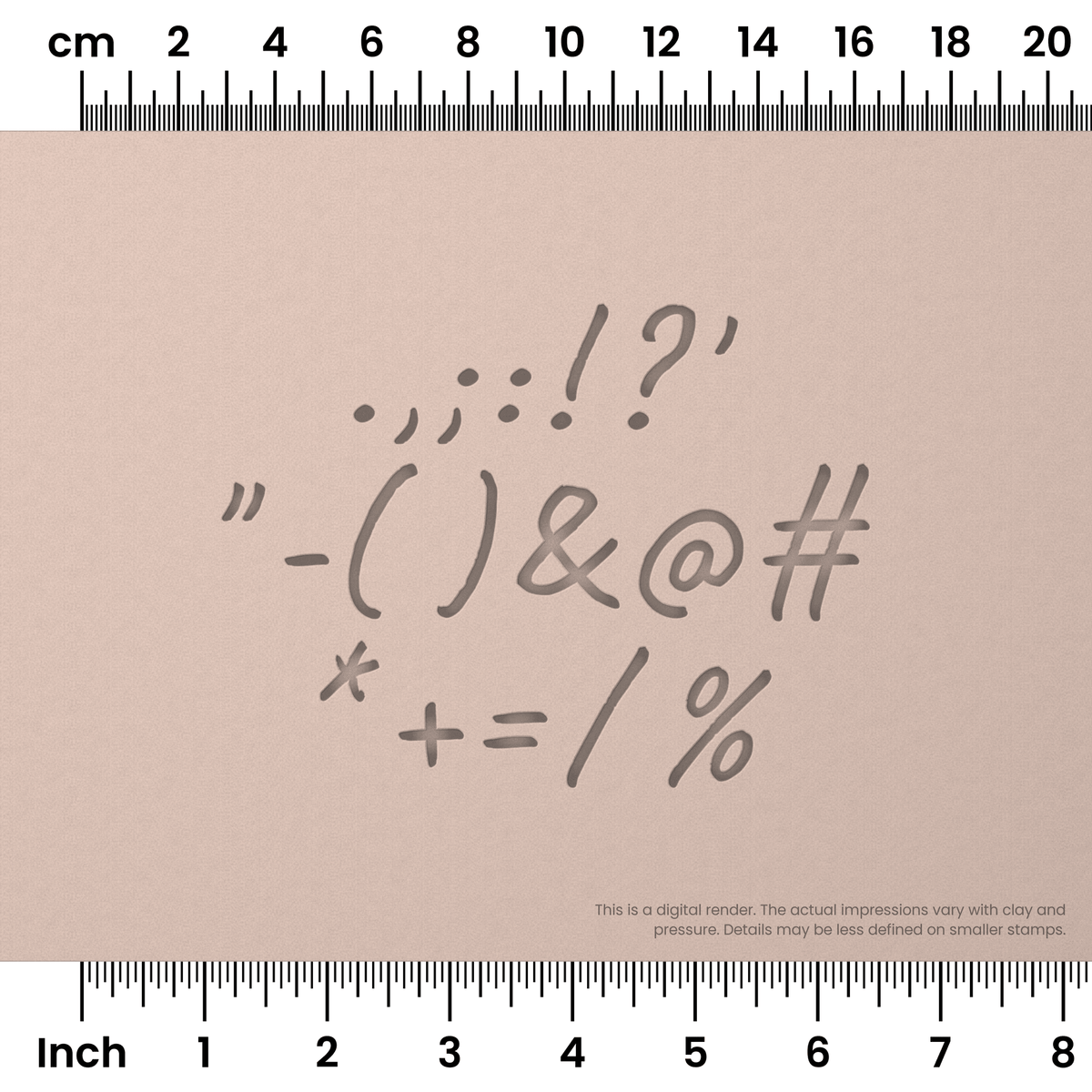 Caveat | Symbol Stamp Sets - Ceramind® Tools