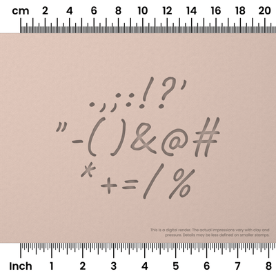Caveat | Symbol Stamp Sets - Ceramind® Tools