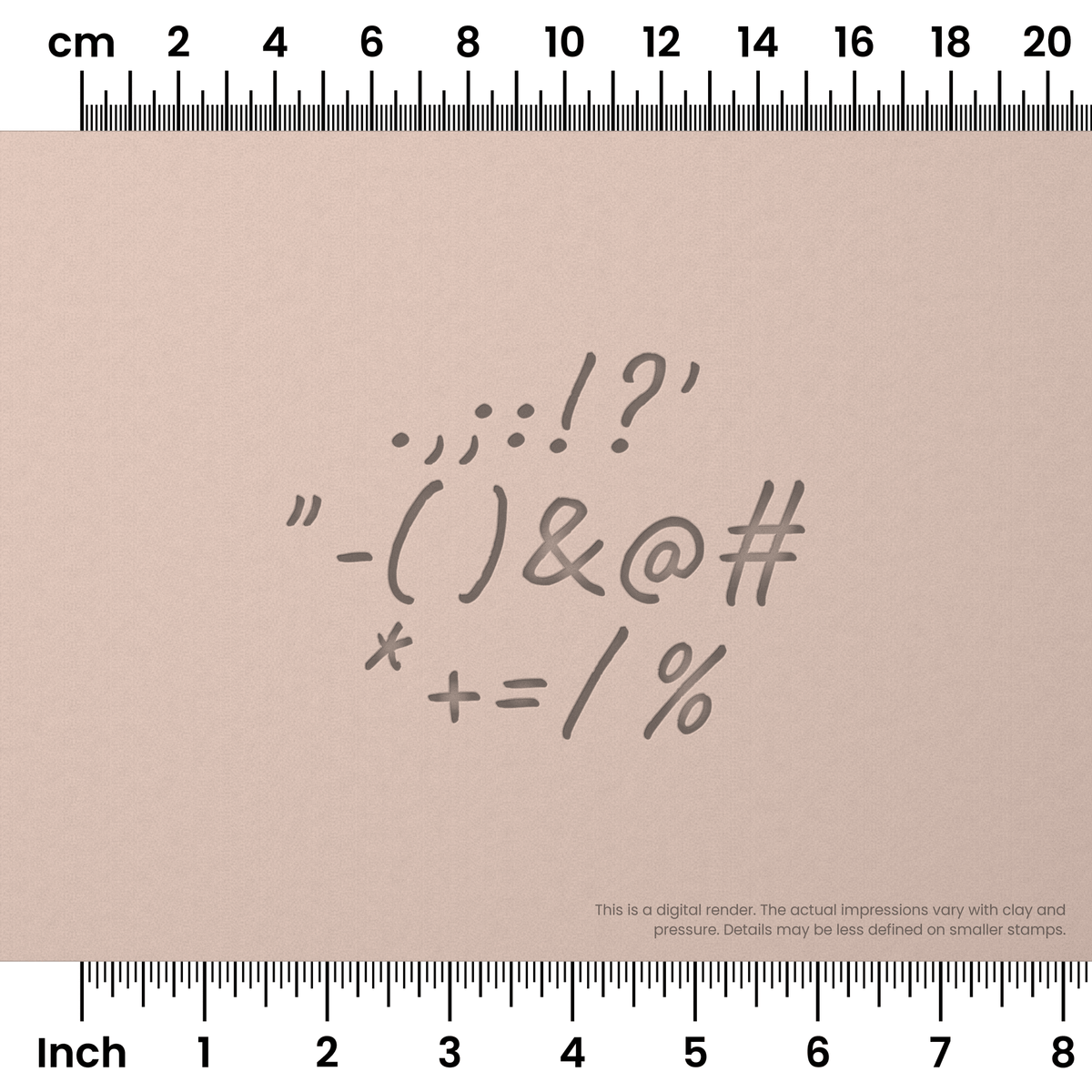 Caveat | Symbol Stamp Sets - Ceramind® Tools
