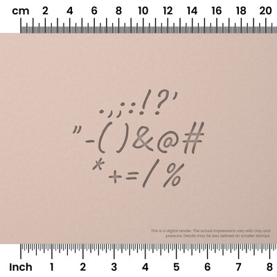 Caveat | Symbol Stamp Sets - Ceramind® Tools