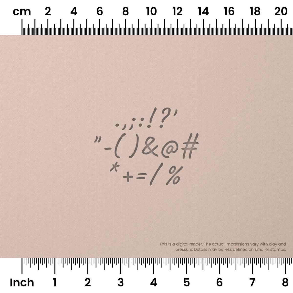 Caveat | Symbol Stamp Sets - Ceramind® Tools