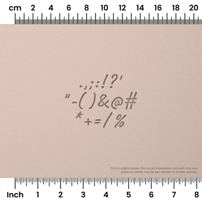 Caveat | Symbol Stamp Sets - Ceramind® Tools