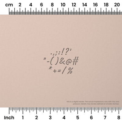 Caveat | Symbol Stamp Sets - Ceramind® Tools