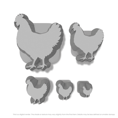 Chicken Stamps - Ceramind® Tools