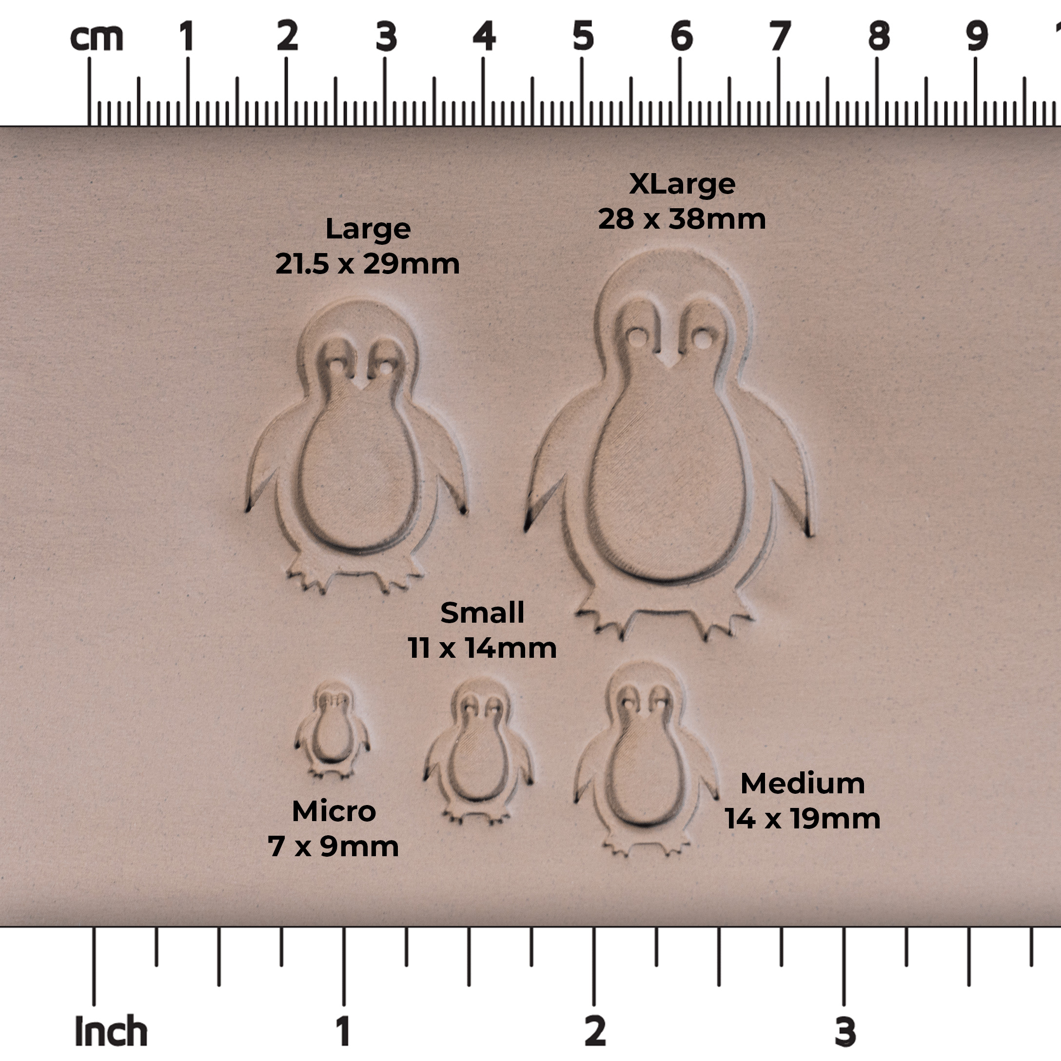 Christmas Penguin Stamps - Ceramind® Tools