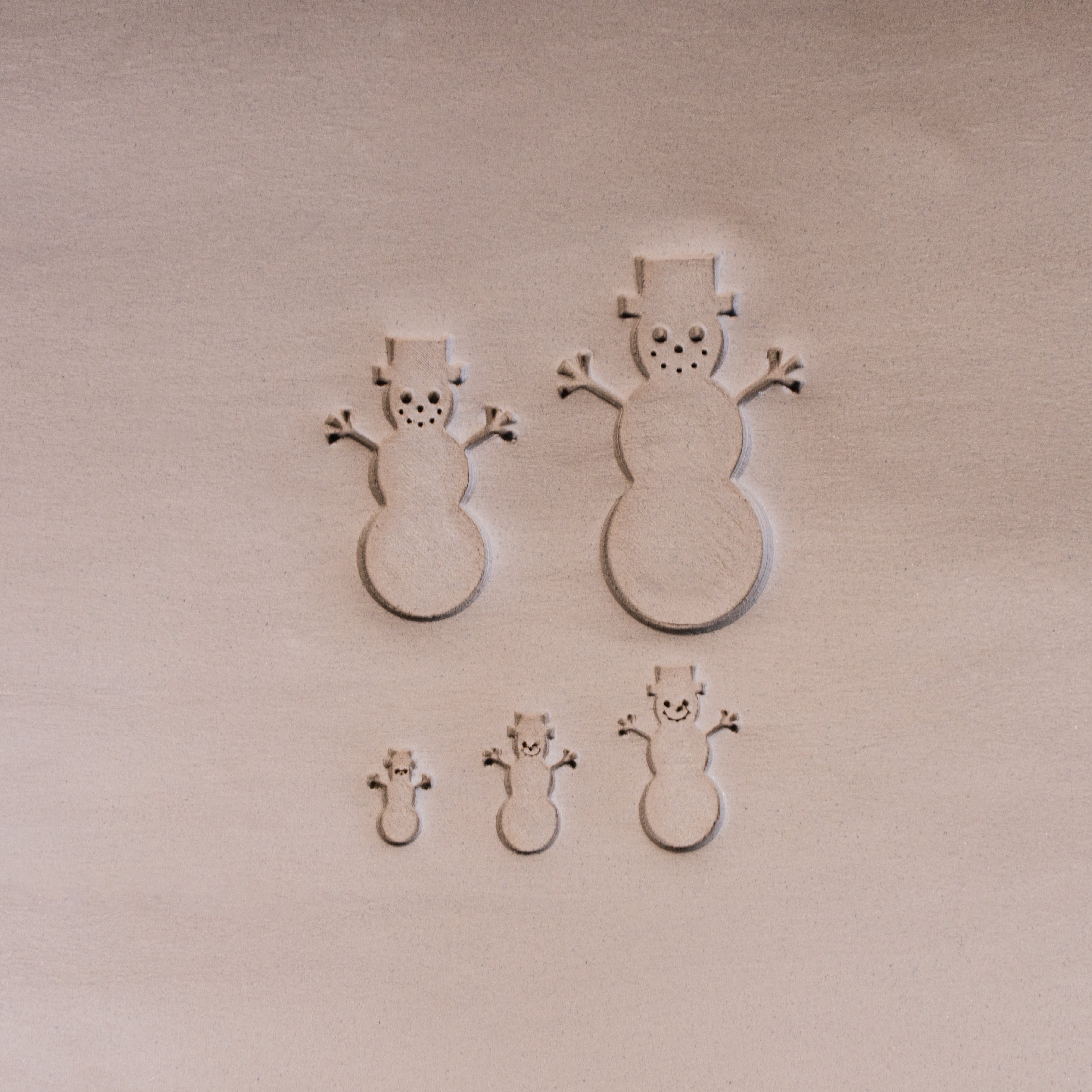 Christmas Snowman Stamps - Ceramind® Tools