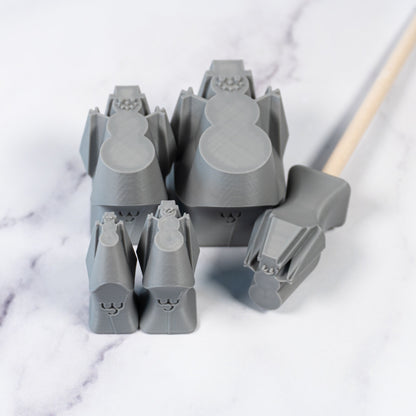 Christmas Snowman Stamps - Ceramind® Tools