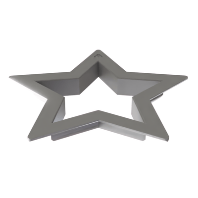 Clay Slab Cutters - 5 - Sided Star - Custom Sizes - Ceramind® Tools
