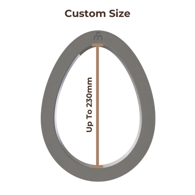 Clay Slab Cutters - Egg - Custom Sizes - Ceramind® Tools