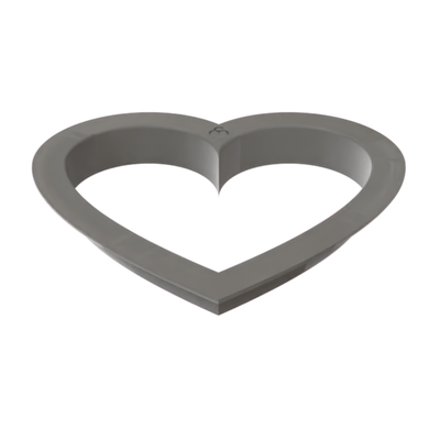 Clay Slab Cutters - Heart - Custom Sizes - Ceramind® Tools