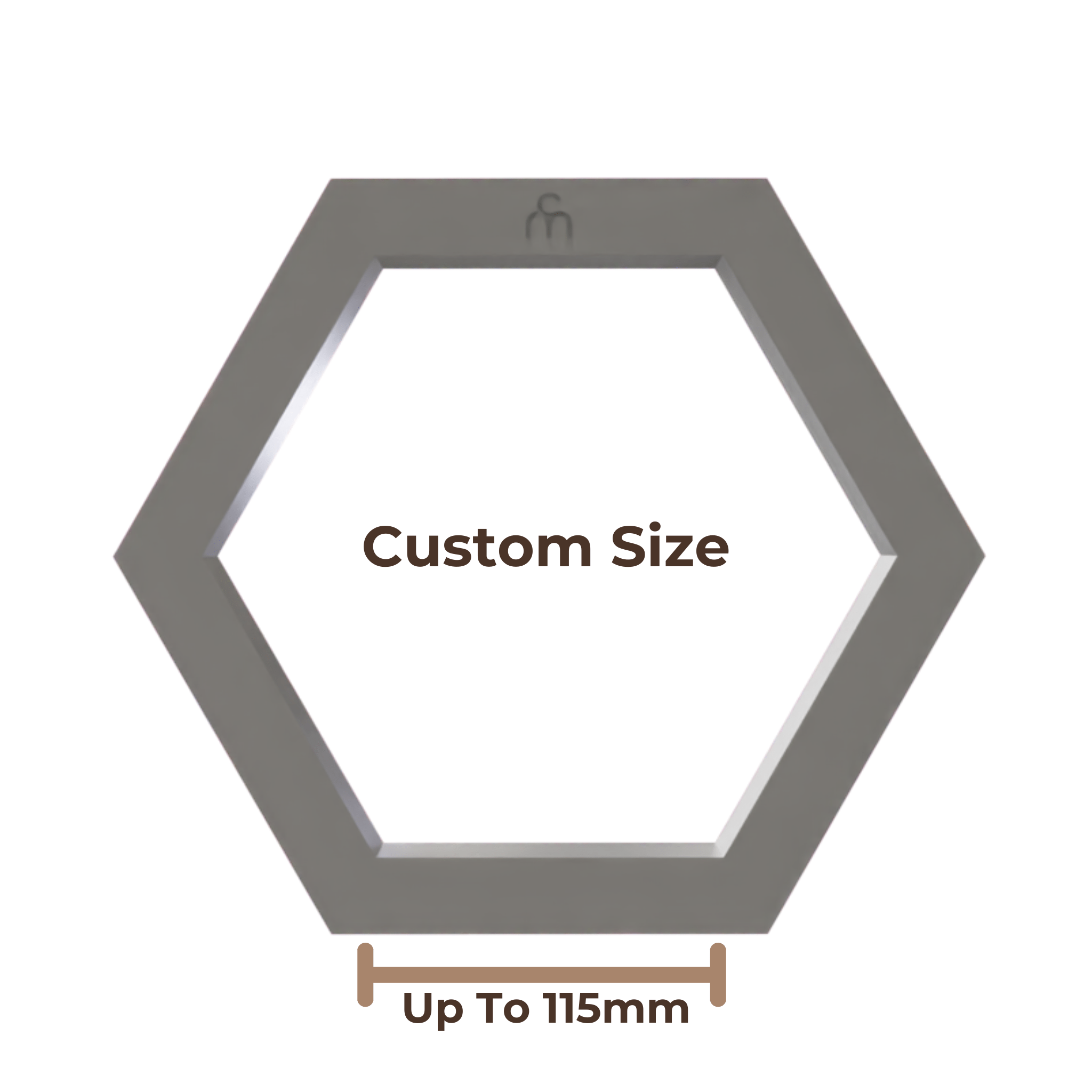 Clay Slab Cutters - Hexagon - Custom Sizes - Ceramind® Tools