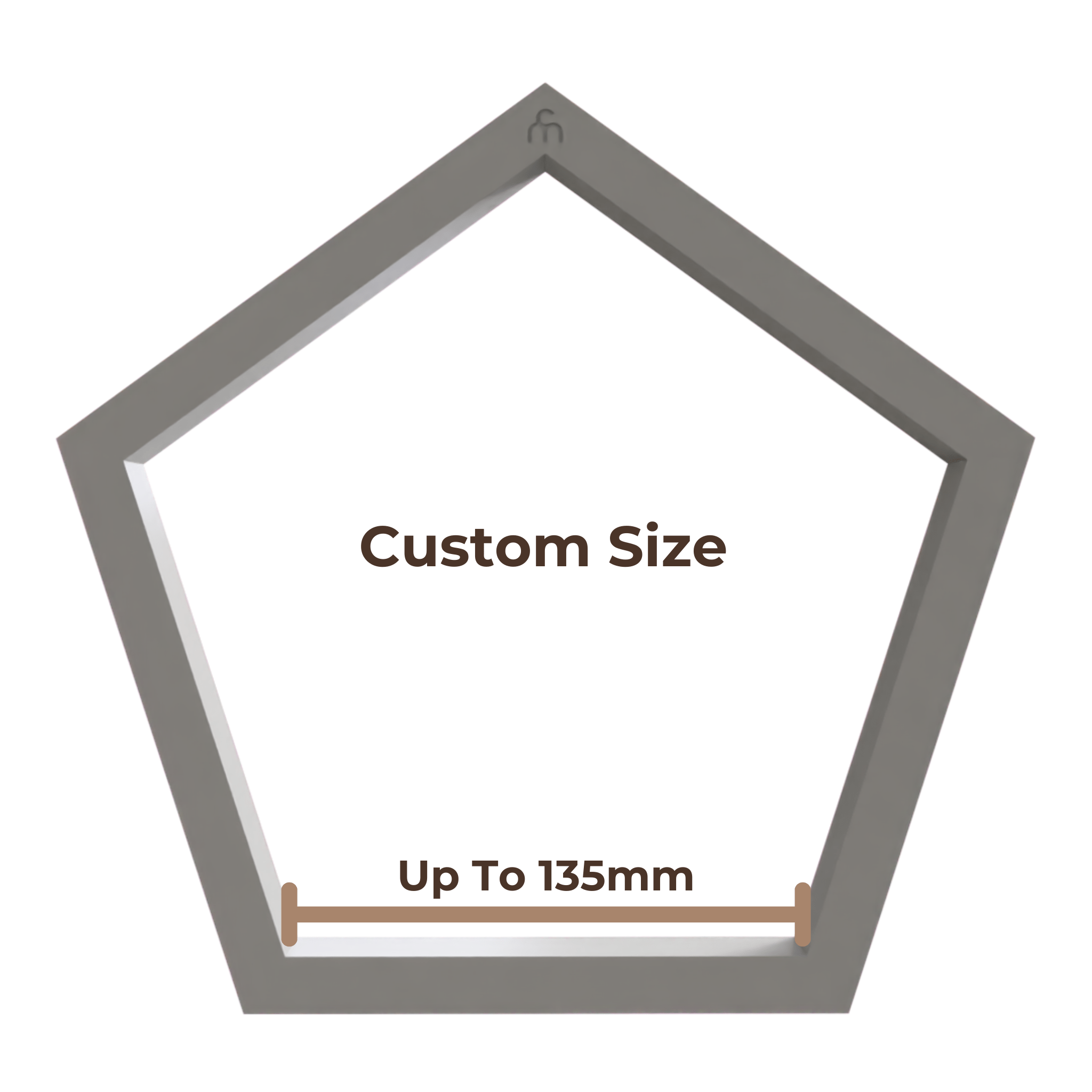 Clay Slab Cutters - Pentagon - Custom Sizes - Ceramind® Tools
