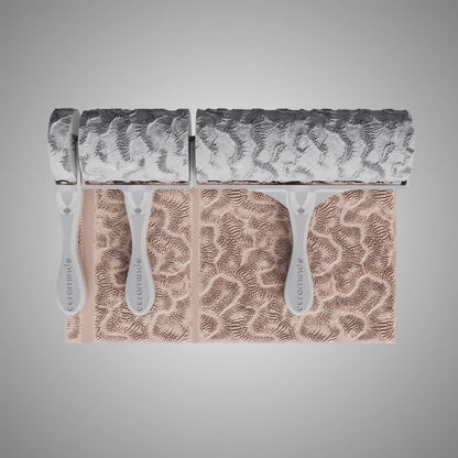 Clay Texture Roller - Coral Texture - Variation 01 - Ceramind® Tools