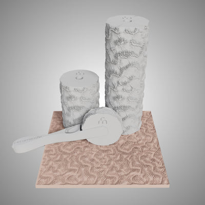 Clay Texture Roller - Coral Texture - Variation 01 - Ceramind® Tools