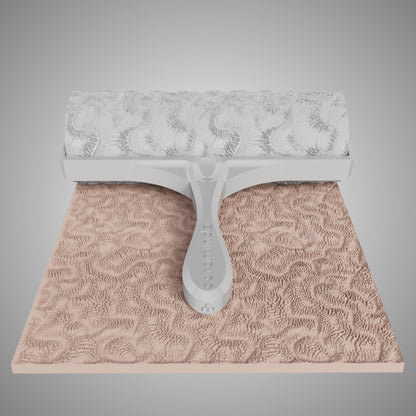 Clay Texture Roller - Coral Texture - Variation 01 - Ceramind® Tools
