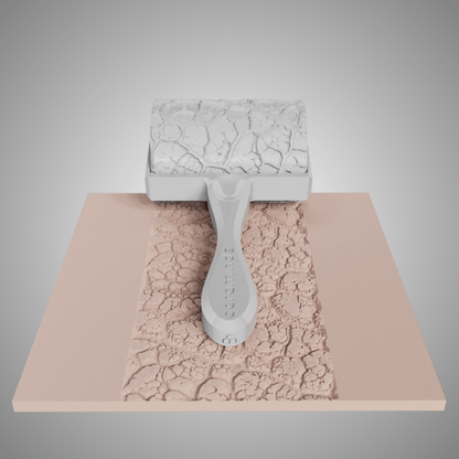Clay Texture Roller - Coral Texture - Variation 02 - Ceramind® Tools