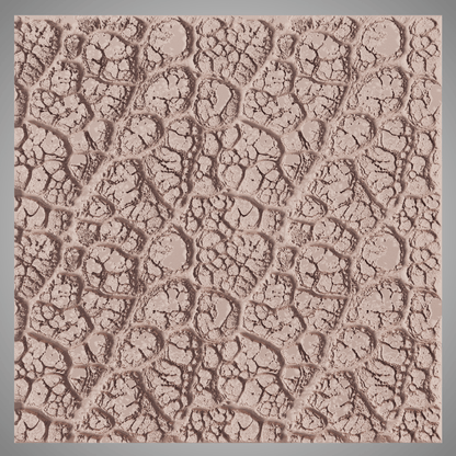 Clay Texture Roller - Coral Texture - Variation 02 - Ceramind® Tools