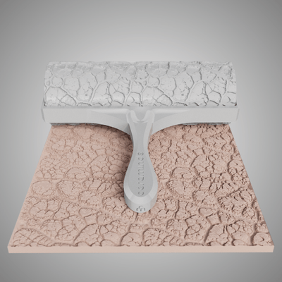 Clay Texture Roller - Coral Texture - Variation 02 - Ceramind® Tools