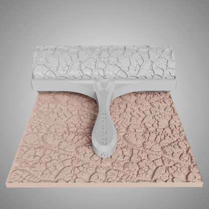 Clay Texture Roller - Coral Texture - Variation 02 - Ceramind® Tools