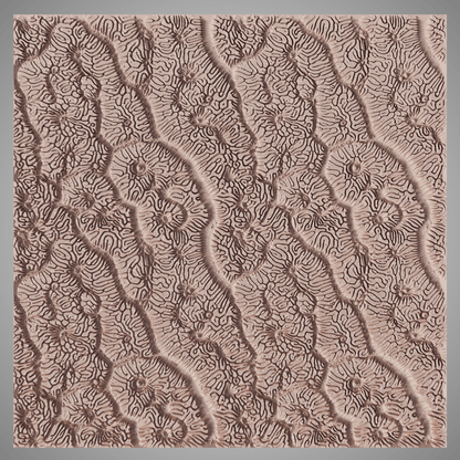 Clay Texture Roller - Coral Texture - Variation 03 - Ceramind® Tools