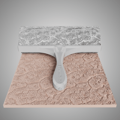 Lertexturrulle - Koralltextur - Variant 03 - Ceramind® Tools