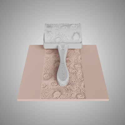 Lertexturrulle - Koralltextur - Variant 04 - Ceramind® Tools
