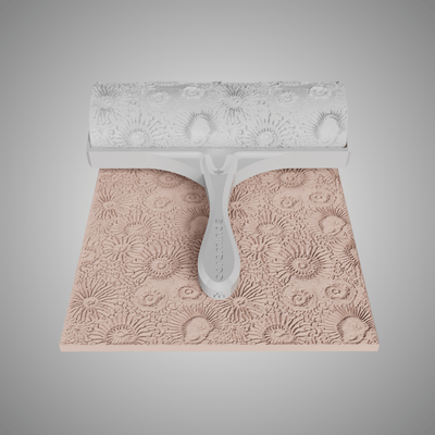 Lertexturrulle - Koralltextur - Variant 04 - Ceramind® Tools