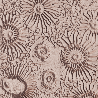 Clay Texture Roller - Coral Texture - Variation 04 - Ceramind® Tools