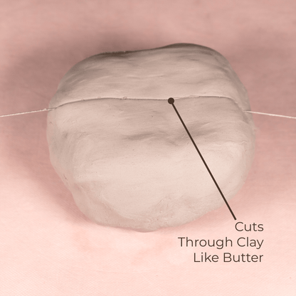 Clay Wire Cutter | Easily Cuts Through Clay - Ceramind® Tools