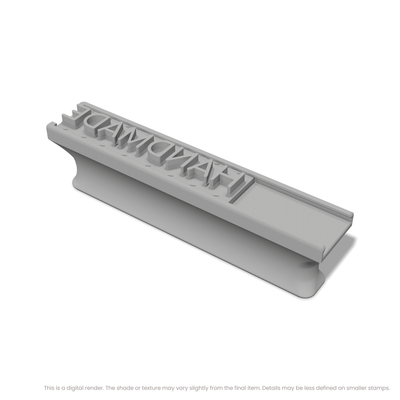 Comfortaa | Font Rail Stamp Sets | Letters, Numbers, and Symbols - Ceramind® Tools