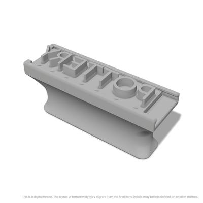 Comfortaa | Font Rail Stamp Sets | Letters, Numbers, and Symbols - Ceramind® Tools