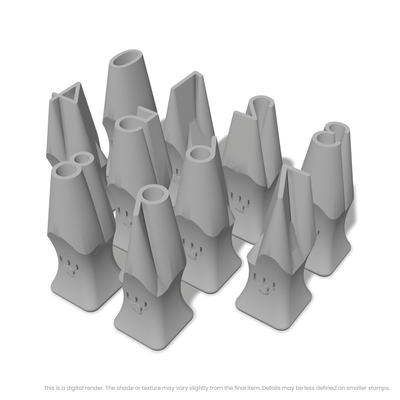 Comfortaa | Number Stamp Sets - Ceramind® Tools