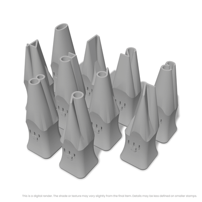 Comfortaa | Number Stamp Sets - Ceramind® Tools