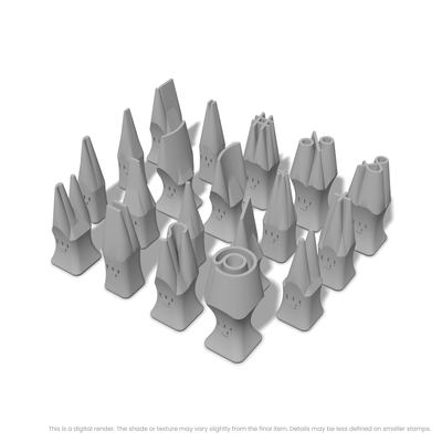 Comfortaa | Symbol Stamp Sets - Ceramind® Tools