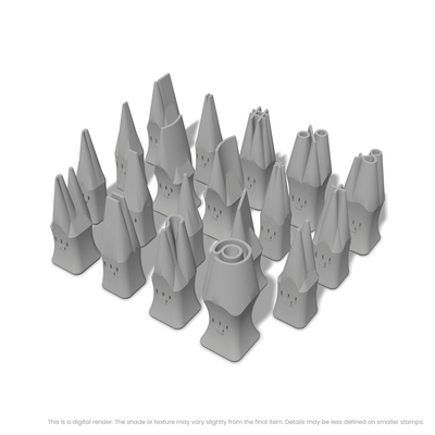 Comfortaa | Symbol Stamp Sets - Ceramind® Tools
