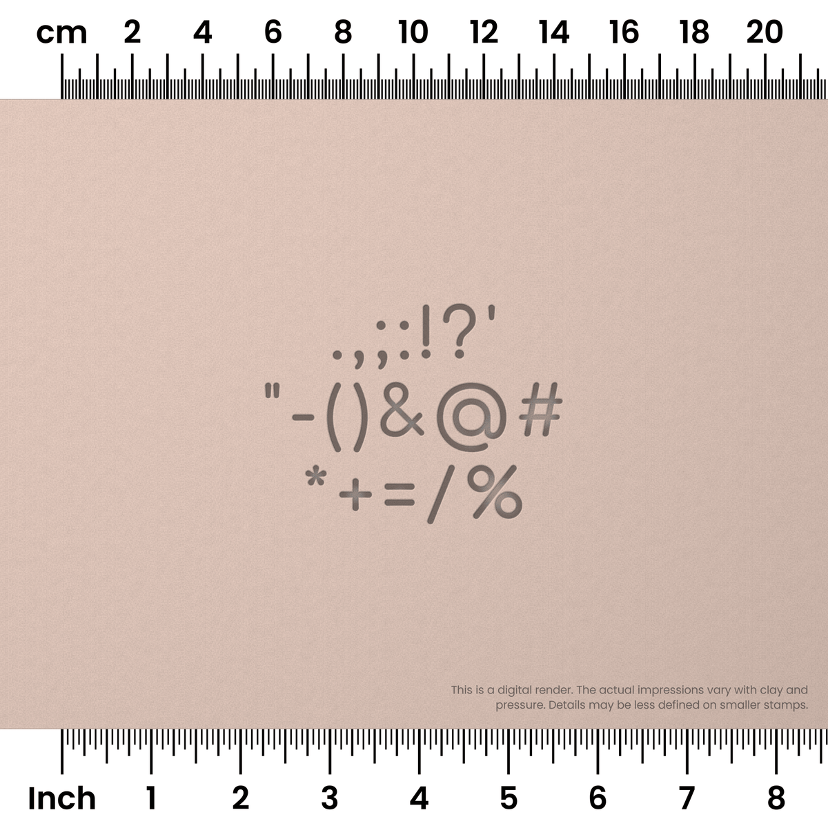 Comfortaa | Symbol Stamp Sets - Ceramind® Tools