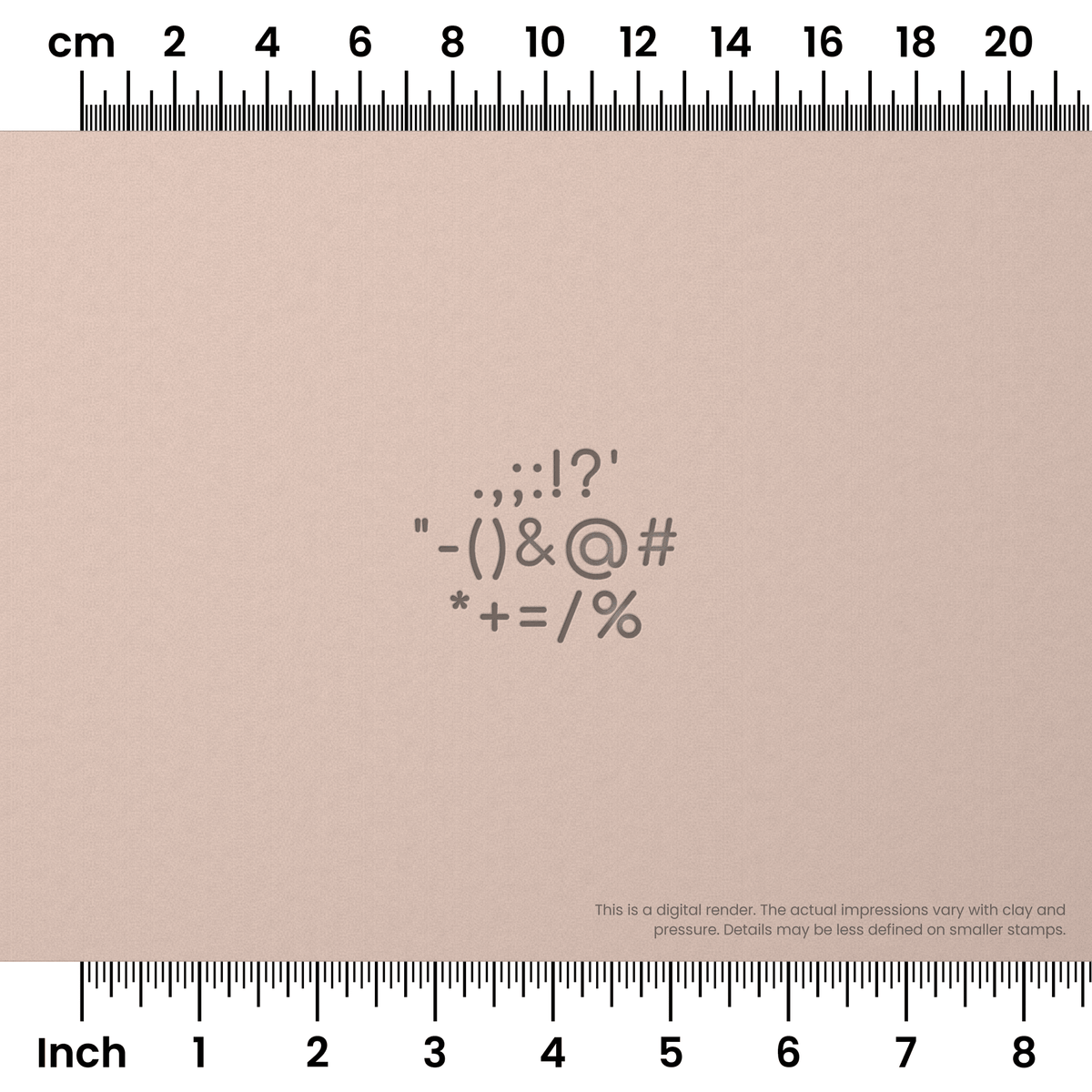 Comfortaa | Symbol Stamp Sets - Ceramind® Tools