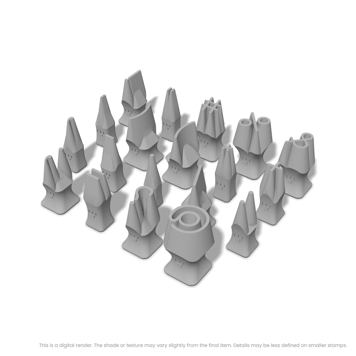 Comfortaa | Symbol Stamp Sets - Ceramind® Tools