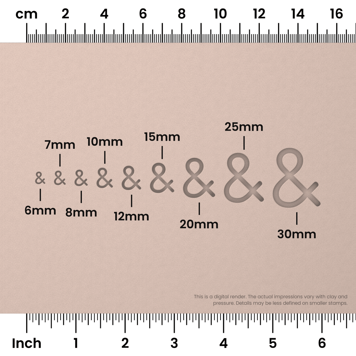 Comfortaa | Symbol Stamp Sets - Ceramind® Tools