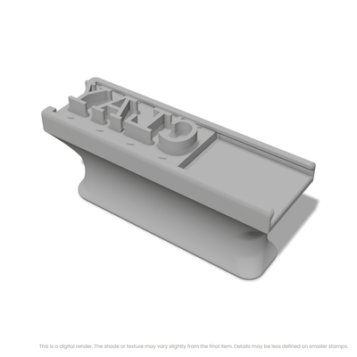Courier Prime | Font Rail Stamp Sets | Letters, Numbers, and Symbols - Ceramind® Tools