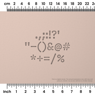 Courier Prime | Symbol Stamp Sets - Ceramind® Tools