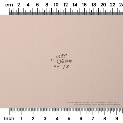 Courier Prime | Symbol Stamp Sets - Ceramind® Tools