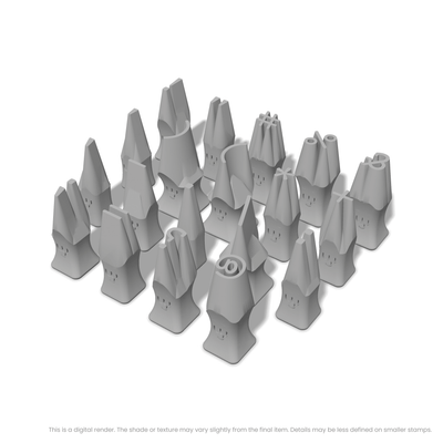 Courier Prime | Symbol Stamp Sets - Ceramind® Tools