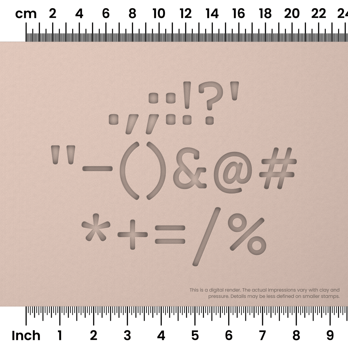 Courier Prime | Symbol Stamp Sets - Ceramind® Tools