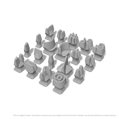 Courier Prime | Symbol Stamp Sets - Ceramind® Tools