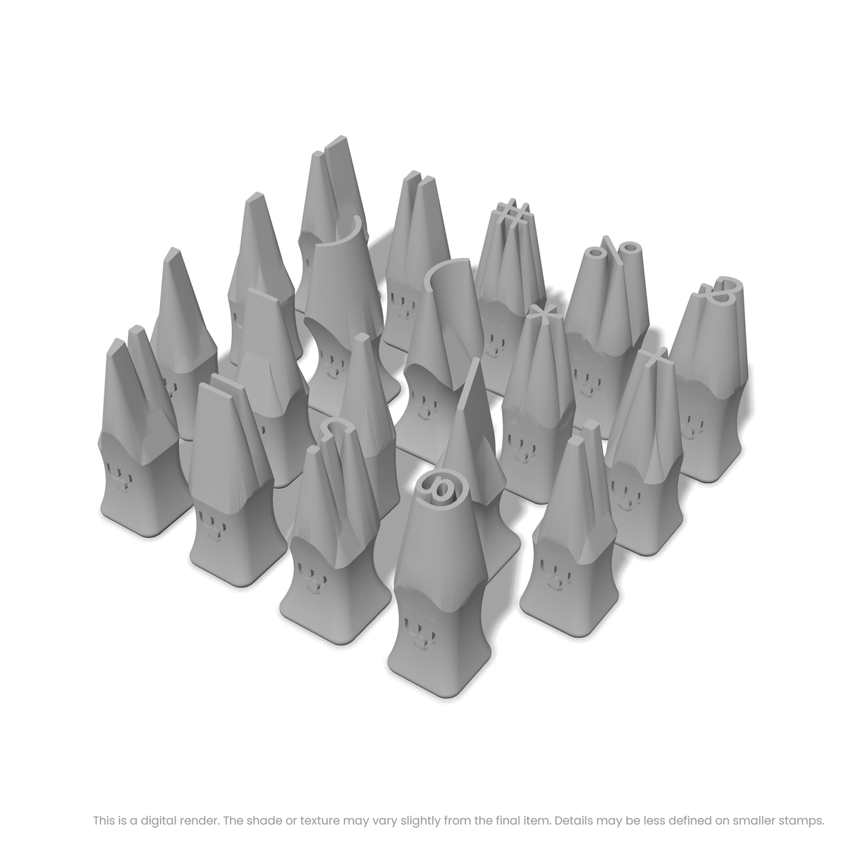 Courier Prime | Symbol Stamp Sets - Ceramind® Tools